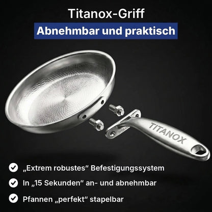 Abnehmbarer Titanox-Griff
