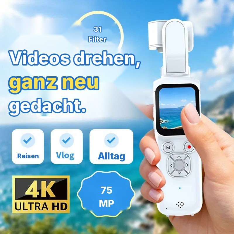 Atsumaru Pocket-Gimbal-Kamera: Videos drehen, ganz neu gedacht