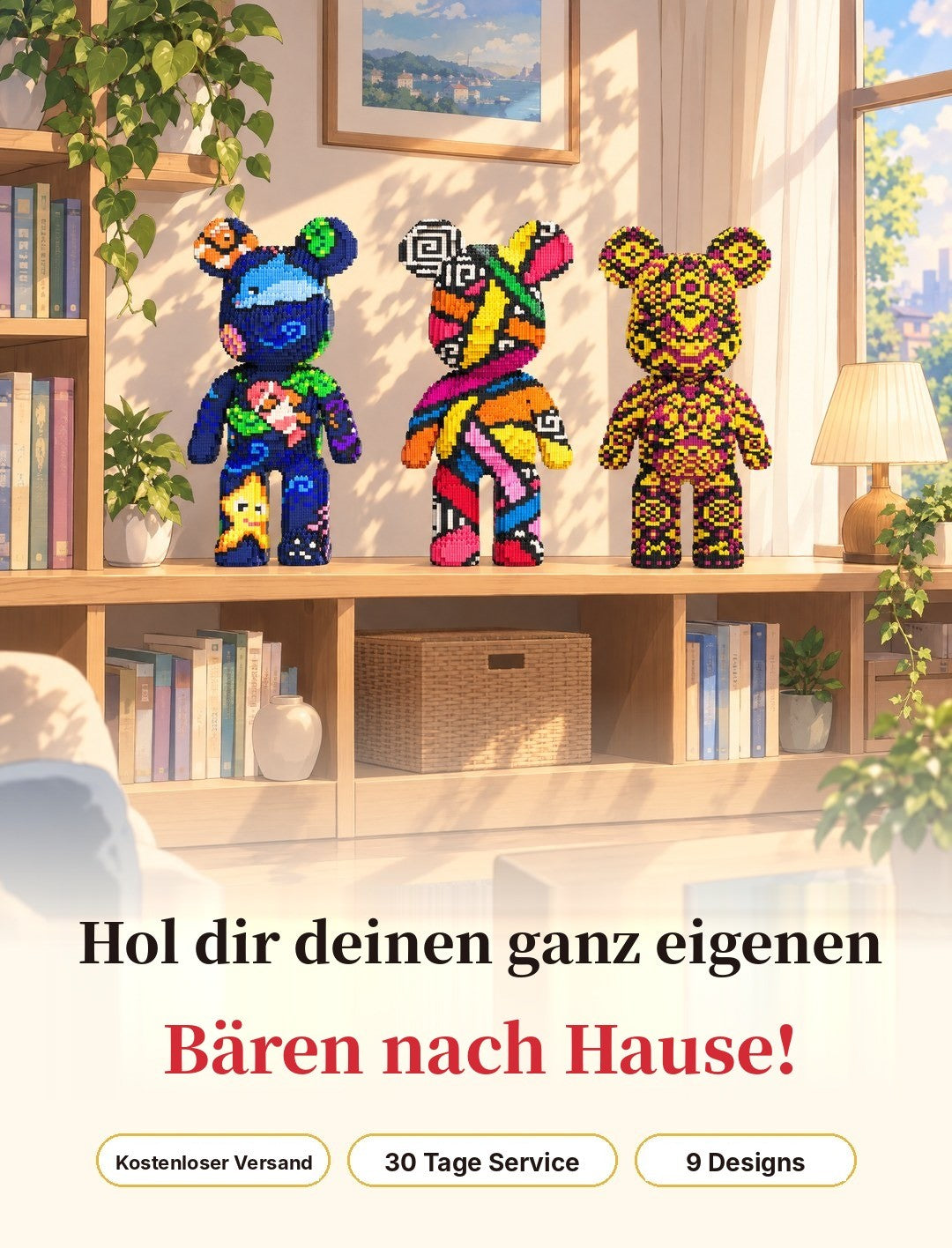 Dein ganz eigener Bär für dein Zuhause