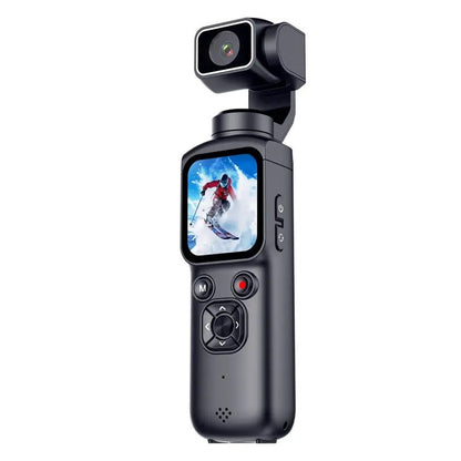 Atsumaru Pocket-Gimbal-Kamera in Schwarz