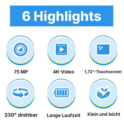 Atsumaru Pocket-Gimbal-Kamera: 6 Highlights