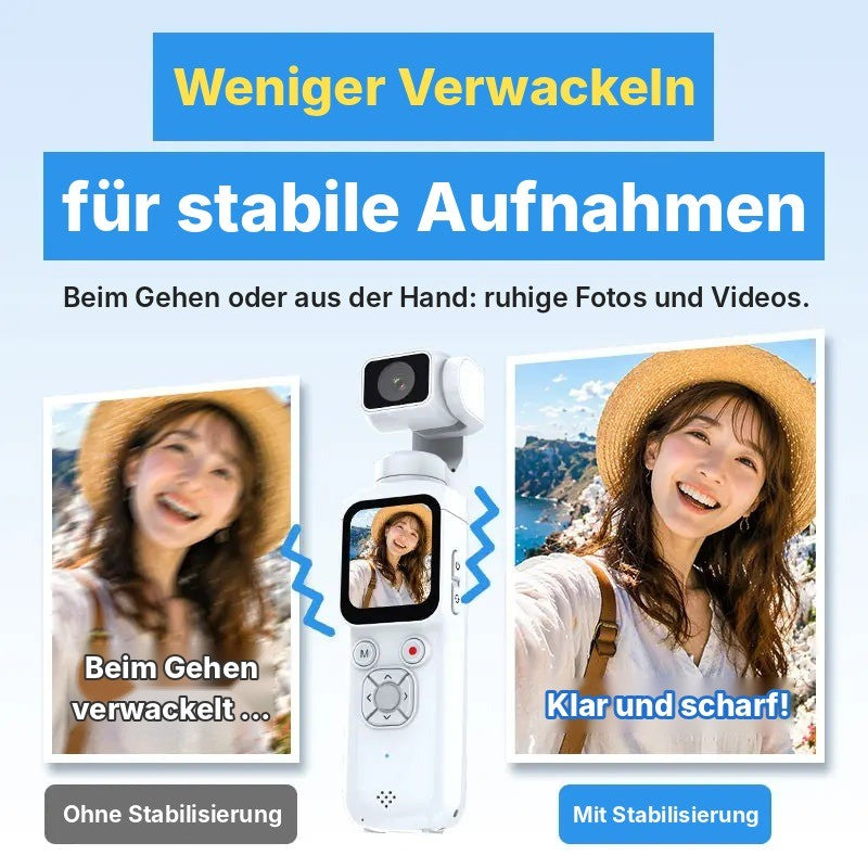 Atsumaru Pocket-Gimbal-Kamera: weniger Verwackeln