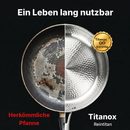 Vergleich mit einer herkömmlichen Pfanne