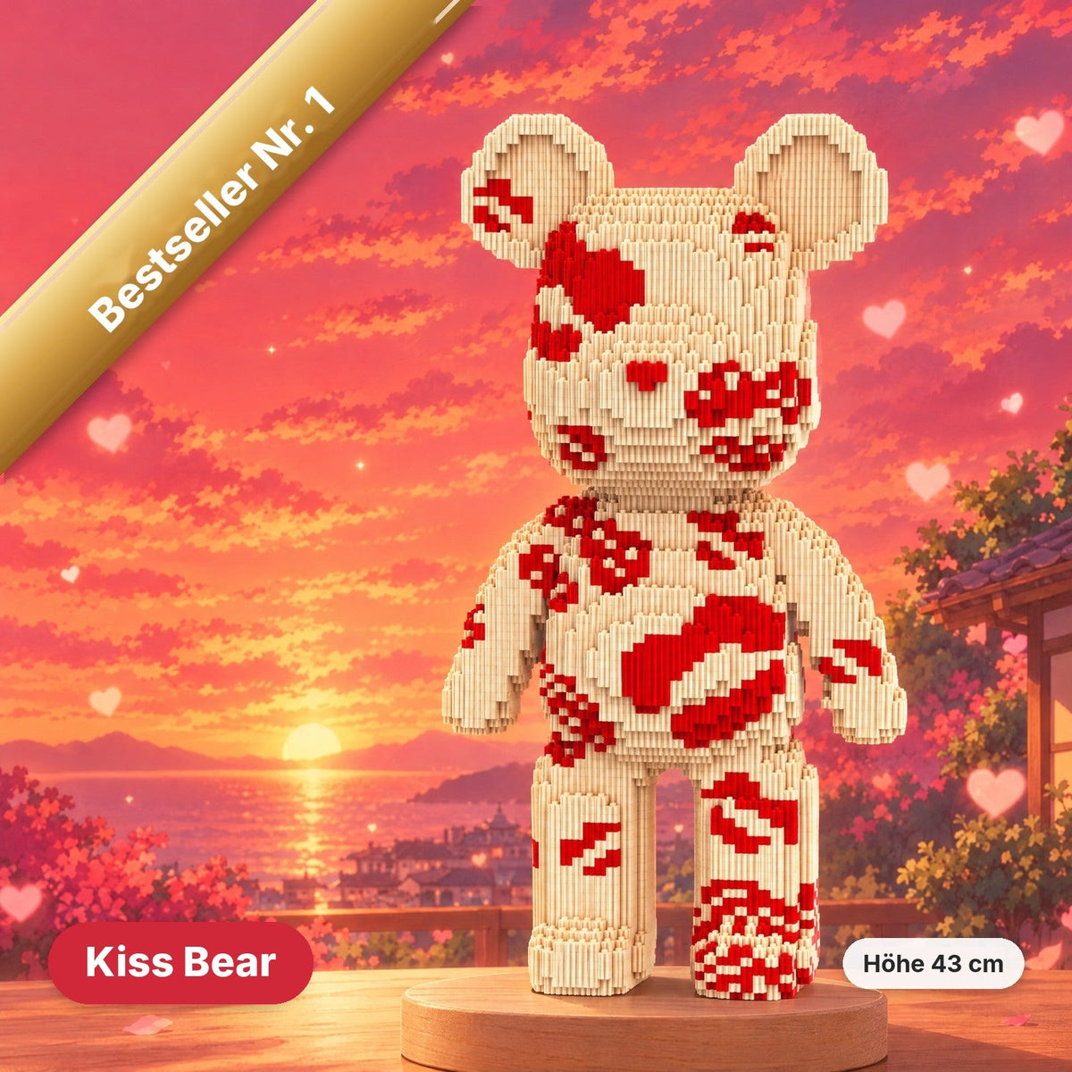 Brickbear Kiss Bear